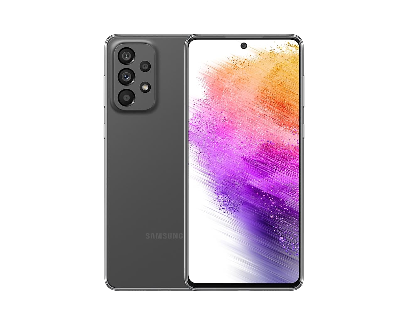 Samsung Galaxy A73 5G — 128 Go / Gris